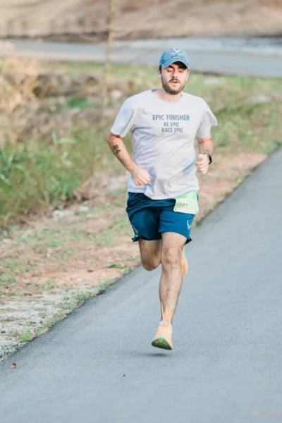 Hombre corriendo