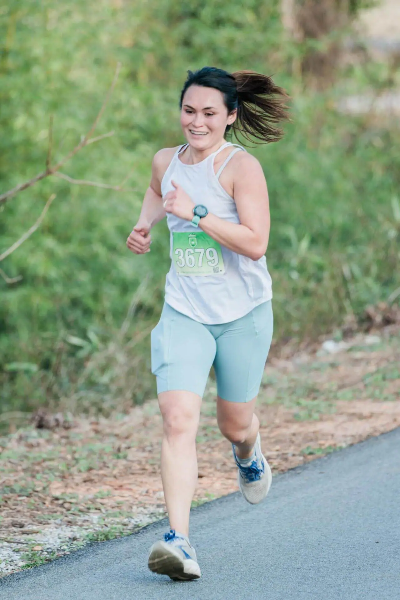 Mujer corriendo