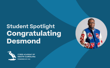 Estudiante destacado: Felicidades a Desmond