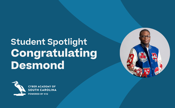 Estudiante destacado: Felicidades a Desmond